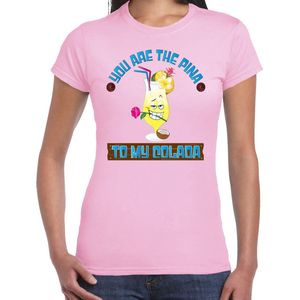 Bellatio Decorations - Tropical Party Shirt - Roze - Dames