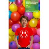 Bellatio Decorations - Verkleed T-shirt - Rood - Katoen