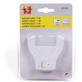 Benson Nachtlamp - 1 watt - voor in stopcontact - Nachtlicht