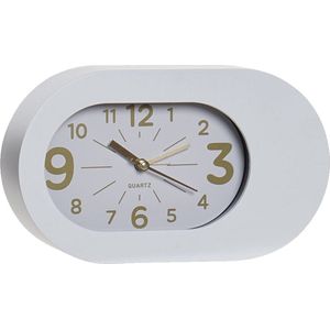Items - Montreux - Wekker - Wit - Kunststof - Snooze Knop