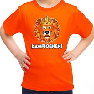 Bellatio Decorations - T-shirt - Oranje - 100% Katoen