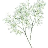 Bellatio Design - Kunstbloem - Gipskruid - Wit - Kunststof