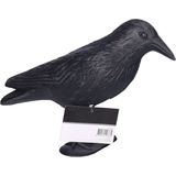 Bellatio design Duivenverjager - Kraai - 35,5 cm - vogelverschrikker