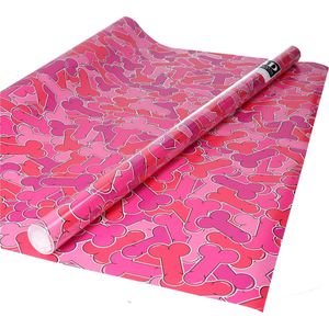 Kerstpapier Consumentenrollen Kerstmis Gezelligheid 70cm X 2meter 1st P 100011962