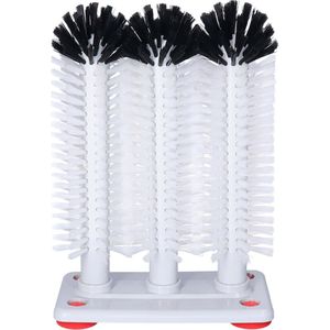 Borstels - Grijs - Professionele Horeca Glazenborstels - 3 Stuks