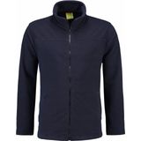 Fleece vest met rits Norway - Navy blauw - voor volwassenen/heren - winter trui