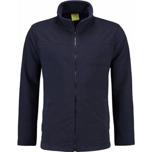Fleece vest met rits Norway - Navy blauw - voor volwassenen/heren - winter trui