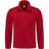 Fleece vest met rits Norway - Rood - voor volwassenen/heren - winter trui