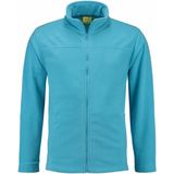 Lemon & Soda - Norway - Fleece Vest - Turquoise Blauw - Met Rits - Voor Volwassenen