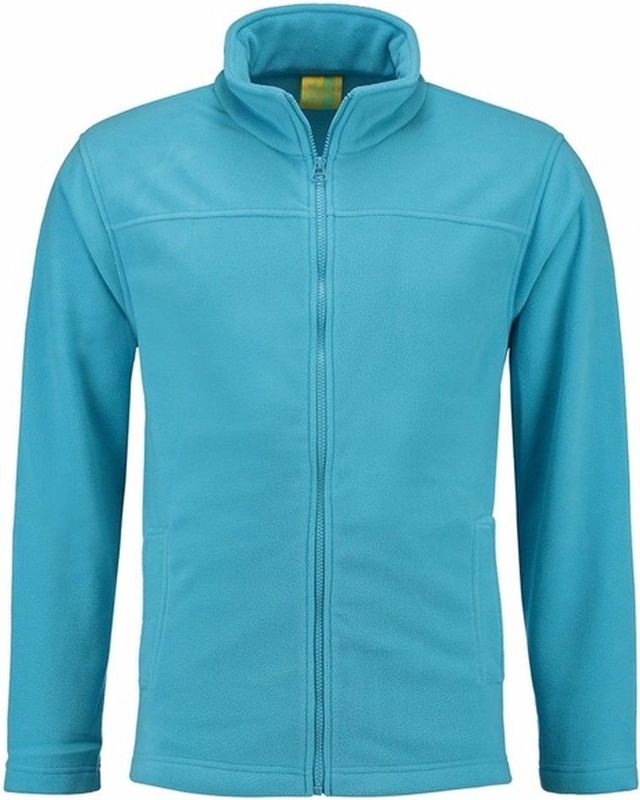 Lemon & Soda - Norway - Fleece Vest - Turquoise Blauw - Met Rits - Voor Volwassenen