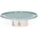 Excellent Houseware - Vershoudbakje - Luchtdicht - Lichtgroen - Kunststof - 2 Liter