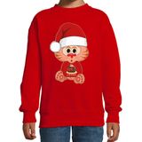 Bellatio Decorations - Kersttrui - Rood - 80% Katoen/20% Polyester