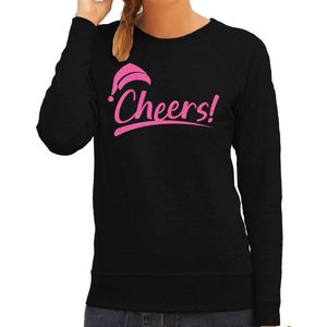 Bellatio Decorations - Foute Kersttrui - Zwart - Katoen/Polyester