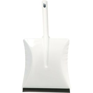 Buemag - Stofblik - Wit - Metaal - Geschikt voor Binnen en Buiten