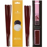 Atmosphera - Wierookstokjes - Vanille en Rozen - Set van 40 - 25 cm