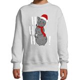 Bellatio Decorations - Kersttrui - Grijs - Katoen/Polyester