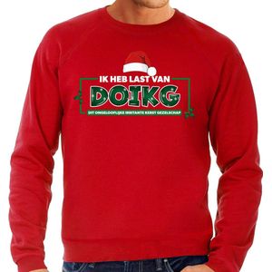 Bellatio - Foute Kersttrui - Rood - Heren - Hilarisch