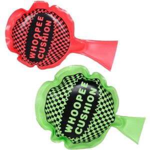 Scheetkussen/scheetzak 9 cm - Fopartikelen - 1 April grappen - blauw | Fun en Feest