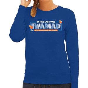 Bellatio Decorations - IWAMAD - Apres Ski Sweater - Blauw - Wintersport