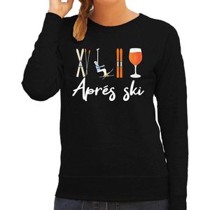 Bellatio Decorations - Apres Ski Sweater - Zwart - Dames