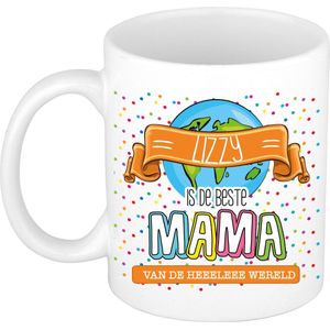 Bellatio Decorations Naam mok Lizzy - Moederdag - cadeau beker