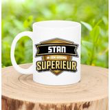 Bellatio Decorations Naam mok Stan - superieur - 30cl - kado beker