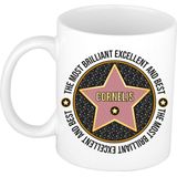 Bellatio Decorations Naam mok Cornelis - most briljant - cadeau beker
