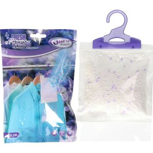 Ultra Fresh Vochtopnemer met geur - lavendel - vochtonttrekker - tegen schimmel en geur - 210 gram