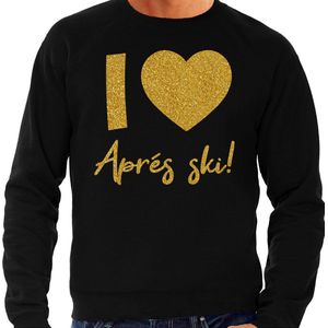 Bellatio Decorations - Après Ski Sweater - Zwart - Katoen/Polyester