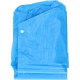 Concorde - Lange Poncho - Regenjas - Blauw - PVC - 2x