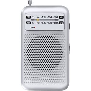 Noodradio - AM/FM - Radio op Batterijen - Met Antenne