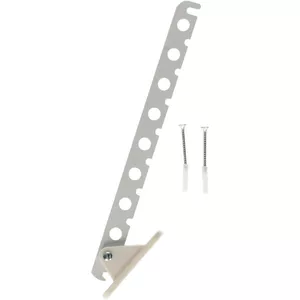 CINGHIA Kleerhangerhaken, 60 stuks kleerhangers, haken, mini-kleerhangers, verbindingshaken voor kast, ruimtebesparing, kledinghaken, organizer voor het verbinden van kleerhangers, wit