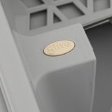 5Five Afdruiprek - Lichtgrijs - Kunststof - Inclusief Lekbak