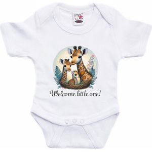 Bellatio Decorations - Baby Rompertje - Wit - 100% Katoen - 240 Grams