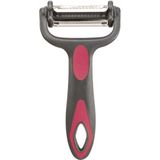 Cook Concept - Dunschiller Profi - Grijs/Roze - Kunststof - 15 cm