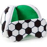 Relaxeazzz - Voetbal - Reiskussen en Slaapmasker Set - Kinderen - Polyester