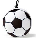 Relaxeazzz - Voetbal - Reiskussen en Slaapmasker Set - Kinderen - Polyester