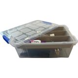 Opbergbox - Bruin - Kunststof - Inhoud 9L