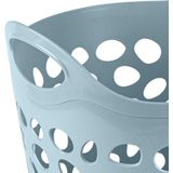 PlasticForte - Flexibele Wasmand - Blauw - 35 Liter - Rond - D40 x H39 cm