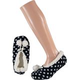 Apollo - Ballerina Sloffen - Zwart - Stippen - Kinderen