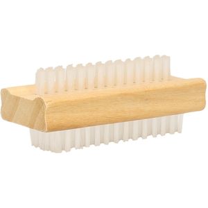 DID - Houten Nagelborstel - Bruin - 10 cm - Voor Kinderen en Volwassenen