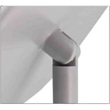 Svenska Living - Make-up Spiegel - Grijs - Op Voet - 21,5 x 17,5 cm