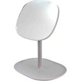 Svenska Living - Make-up Spiegel - Grijs - Op Voet - 21,5 x 17,5 cm