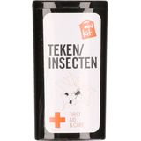 Tekentangen - Zwart - Teken Verwijder Minikit/Set - Inclusief Insectwerend Doekje en Reinigingsdoekjes