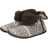 Apollo - Hoge Pantoffels - Donkergrijs - Folklore - Heren