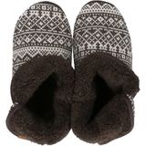 Apollo - Hoge Pantoffels - Donkergrijs - Folklore - Heren