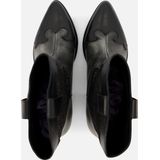 Lazamani Cowboylaarzen grijs Leer - Dames