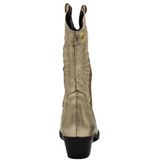 Lazamani - Milou Dames Cowboy Laarzen Leer Gold