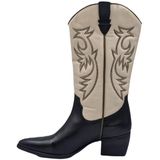 Lazamani - LA85639 - Laarzen - Offwhite - Kunstleer