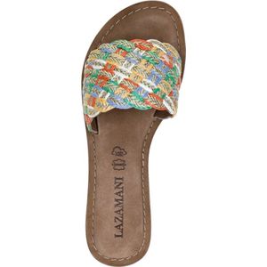 Lazamani Pantoletten Leder Pantolette